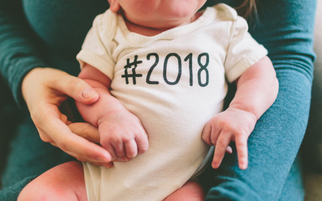 Hashtag baby bodysuit