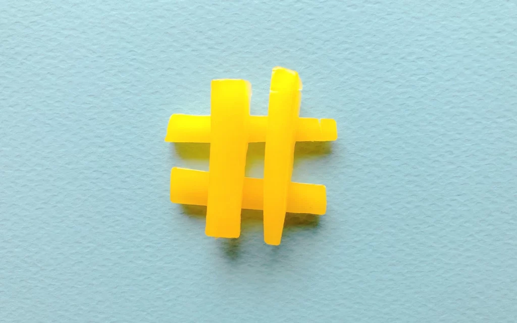 Hashtag strategy