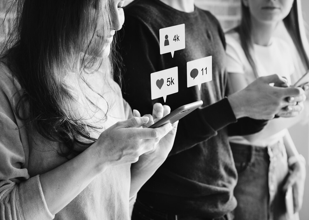 A woman generating leads on instagram