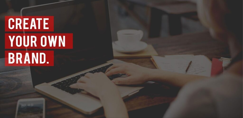 how to create your own brand