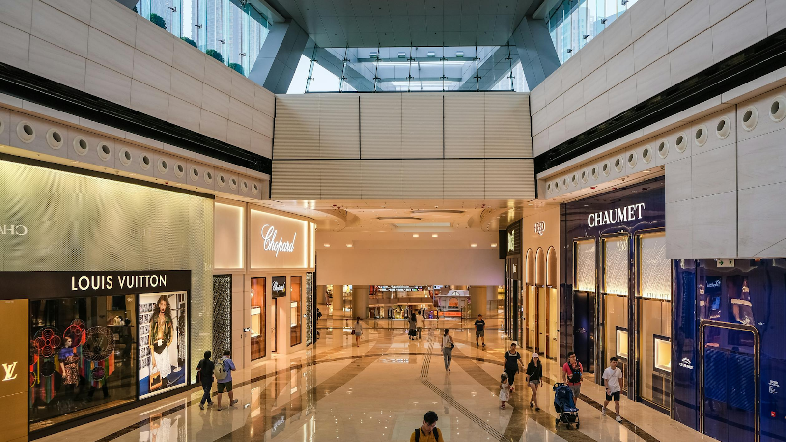 different brand shops