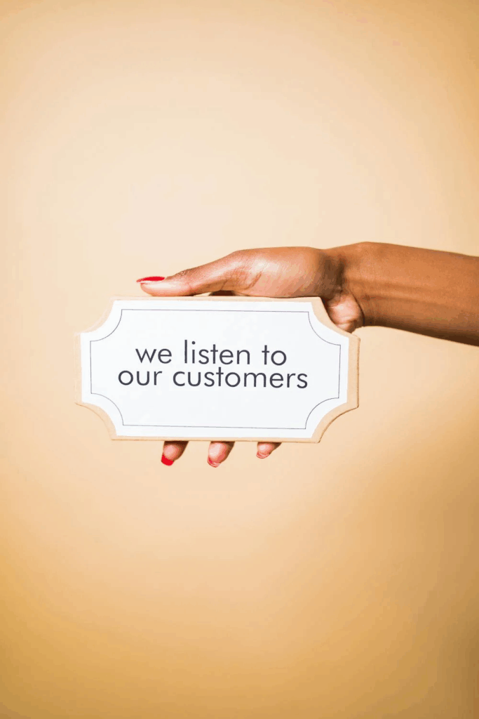 a brand customer support